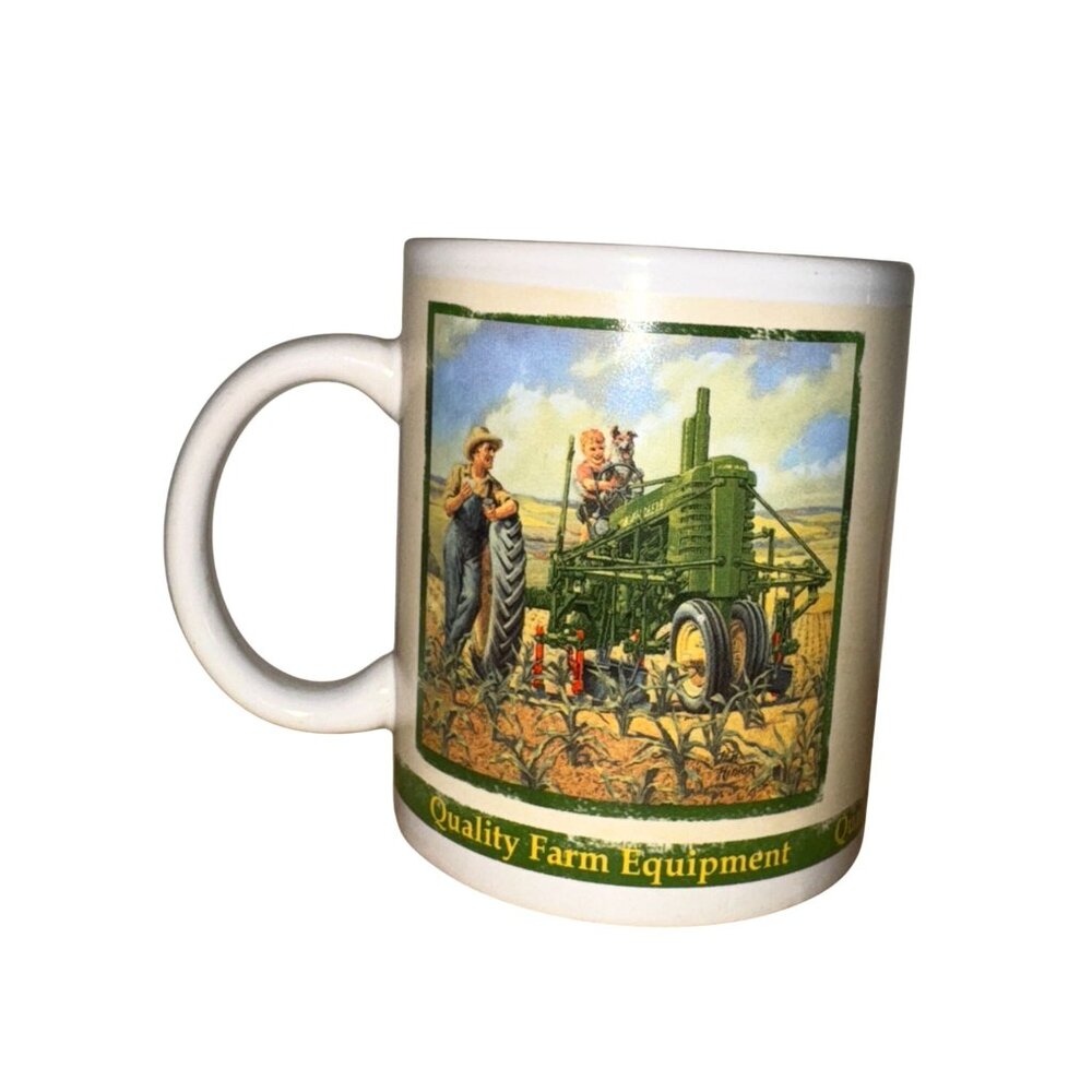 John Deere Quality Farm Equipment Ceramic Mug